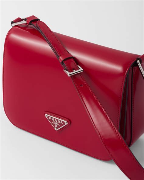 prada brushed leather handbag|genuine leather prada bags.